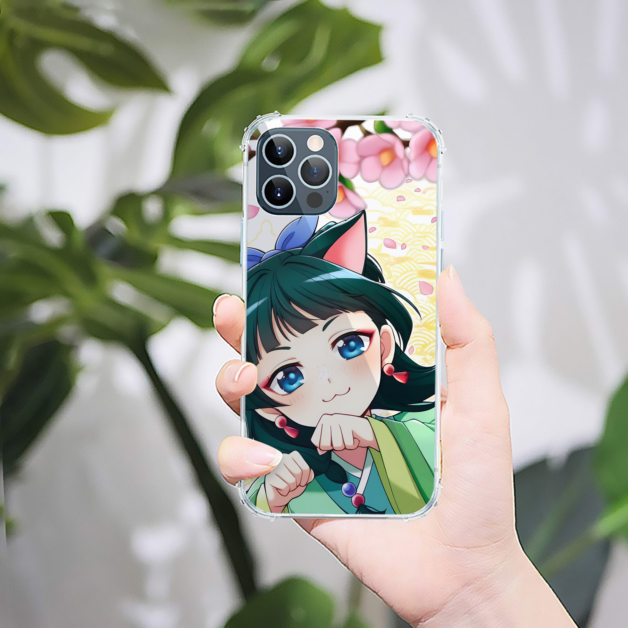 （画像用） 薬屋のひとりごと The Apothecary Diaries 【iPhone 12シリーズ対応】透明スマホケース（クリアソフトケース）